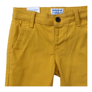 Foto 2 | Foto 2 | Pantalón Chino Mayoral Slim Oro para Niño