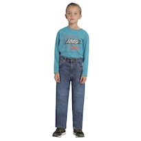 Jeans Niño Lee Slim Fit 584 Azul Marino