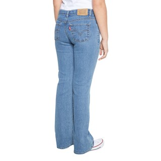 Foto 2 | Foto 2 | Pantalones Vaqueros Levi's Para Niñas Con Corte De Lapislázuli, Talla 16 - Venta Internacional.