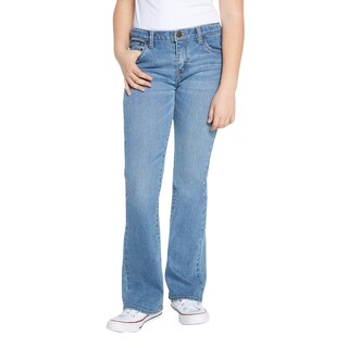 Foto 3 | Foto 3 | Pantalones Vaqueros Levi's Para Niñas Con Corte De Lapislázuli, Talla 16 - Venta Internacional.