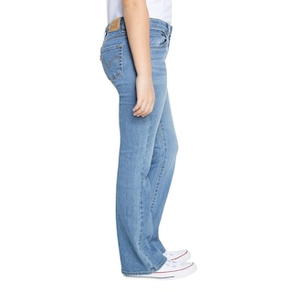 Foto 4 | Foto 4 | Pantalones Vaqueros Levi's Para Niñas Con Corte De Lapislázuli, Talla 16 - Venta Internacional.