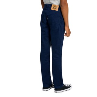 Foto 3 | Foto 3 | Pantalones Levi's Big 511 Slim Fit Uniform Dress Blues 10 Para Niños - Venta Internacional.