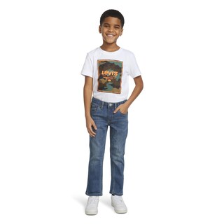 Foto 3 | Foto 3 | Vaqueros Levi's 511 Para Niños, Ajustados, De Alto Rendimiento, Muy Usados, Talla 7 - Venta Internacional.