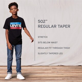 Foto 5 | Foto 5 | Vaqueros Levi's 502 Regular Taper Fit Performance Para Niños - Venta Internacional.