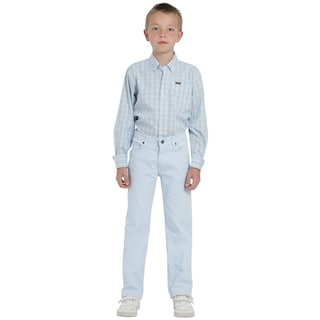 Foto 4 | Foto 4 | Jeans Lee Niño Vintage Slim Fit 241 Azul Cielo