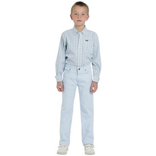 Foto 4 | Foto 4 | Jeans Lee Niño Vintage Slim Fit 241 Azul Cielo