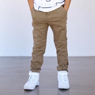 Foto 1 | Foto 1 | Pantalón De Gabardina Strech Para Niño Y/o Adolescente Color Caqui