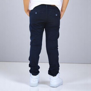Foto 3 | Foto 3 | Pantalón De Gabardina Strech Para Niño Y/o Adolescente Color Azul Marino