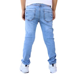 Foto 4 | Foto 4 | Pantalón Skinny De Mezclilla Para Niño/adolescente Azul Froster John Silver