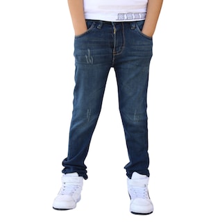 Foto 1 | Foto 1 | Pantalón Skinny De Mezclilla Para Niño/adolescente Verdoso John Silver