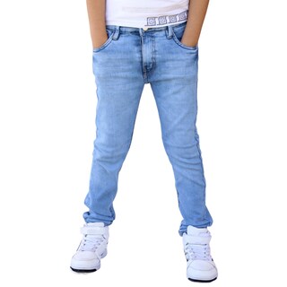 Foto 1 | Foto 1 | Pantalón Skinny De Mezclilla Para Niño/adolescente Azul Froster John Silver