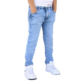 Foto 3 | Foto 3 | Pantalón Skinny De Mezclilla Para Niño/adolescente Azul Froster John Silver