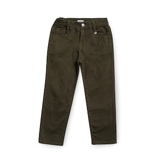 Foto 1 | Foto 1 | Pantalón Audaz Para Niño De Algodón Verde Con Ajuste Elástico