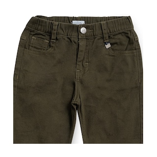 Foto 2 | Foto 2 | Pantalón Audaz Para Niño De Algodón Verde Con Ajuste Elástico