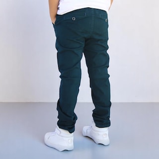 Foto 2 | Foto 2 | Pantalón de Gabardina Strech color Pizarra para Niño Y/o Adolescente