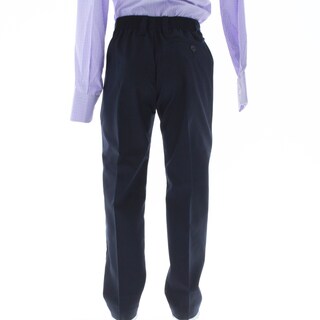 Foto 2 | Foto 2 | Pantalón Vestir Con Resorte Para Niño Chicos Olé 4004 Azul Marino
