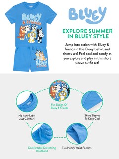 Foto 6 | Foto 6 | Conjunto Bluey Bingo Boys para Niño - Venta Internacional