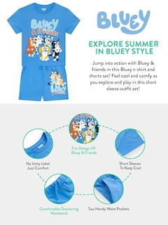 Foto 6 | Foto 6 | Conjunto Bluey Bingo Boys para Niño - Venta Internacional