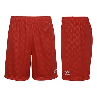 Foto 2 | Foto 2 | Pantalones Cortos Umbro Kids De Poliéster Rojo A Cuadros Pequeños - Venta Internacional.