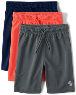 Foto 1 | Foto 1 | Pantalones Cortos De Baloncesto The Children's Place Para Niños, Paquete De 3 - Venta Internacional.