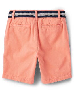 Foto 2 | Foto 2 | Short The Children's Place Stretch Chino Naranja - Venta Internacional