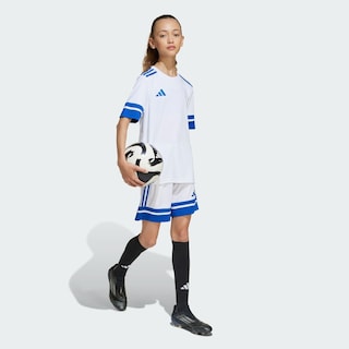Foto 5 | Foto 5 | Shorts Squadra 25 Niños Adidas Blanco Niños