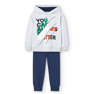Foto 1 | Foto 1 | Conjunto Boboli Gris Vigoré You Can Always Be Better para Niño