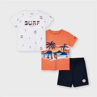 Foto 1 | Foto 1 | Conjunto Punto 2 Camisetas Y Short Mayoral