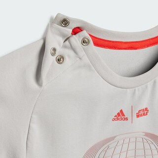 Foto 8 | Foto 8 | Conjunto De Playera Adidas Star Wars Kids Adidas Gris Niños