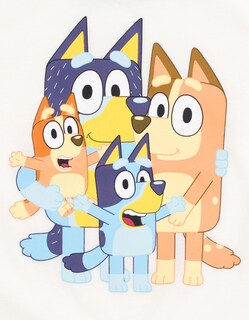 Foto 4 | Foto 4 | Conjunto De Camiseta Bluey Bingo Bandit Chilli Con Pantalones Cortos Para Niña De 6 Años - Venta Internacional.