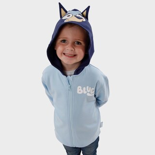 Foto 3 | Foto 3 | Disfraz De Disfraz Con Capucha Y Cremallera Azul Con Orejas 3d Para Niños De 4 Años - Venta Internacional.