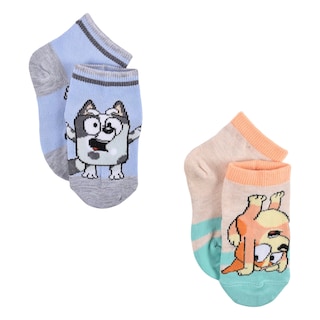 Foto 4 | Foto 4 | Calcetines Bluey Quarter Para Niños De 2 A 4 Toneladas, Paquete De 10 Unidades, Color Blanco - Venta Internacional.