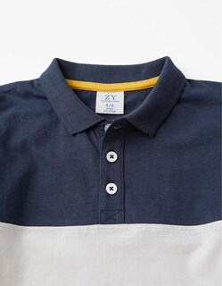 Foto 3 | Foto 3 | Conjunto De Camiseta Tipo Polo Y Short Para Niño Zippy