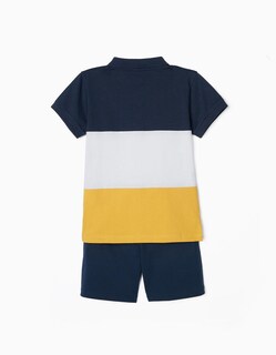 Foto 4 | Foto 4 | Conjunto De Camiseta Tipo Polo Y Short Para Niño Zippy