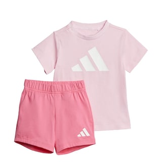 Foto 1 | Foto 1 | Conjunto Playera Y Shorts Essentials (bebé) Adidas Rosa Niños