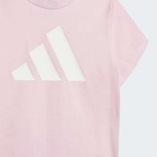 Foto 8 | Foto 8 | Conjunto Playera Y Shorts Essentials (bebé) Adidas Rosa Niños