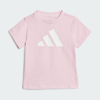 Foto 4 | Foto 4 | Conjunto Playera Y Shorts Essentials (bebé) Adidas Rosa Niños