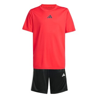 Foto 1 | Foto 1 | Conjunto Jersey Y Shorts Train Essentials Adidas Rojo Niños