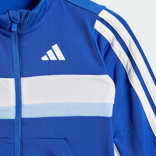 Foto 7 | Foto 7 | Conjunto Deportivo Seasonal Essentials Tiberio 3 Franjas Tricot Kids Adidas Azul Niños