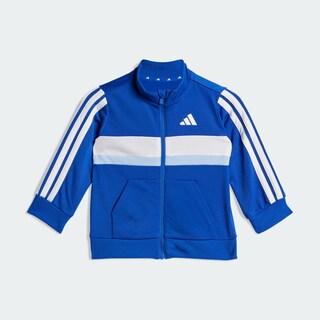 Foto 2 | Foto 2 | Conjunto Deportivo Seasonal Essentials Tiberio 3 Franjas Tricot Kids Adidas Azul Niños