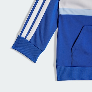 Foto 6 | Foto 6 | Conjunto Deportivo Seasonal Essentials Tiberio 3 Franjas Tricot Kids Adidas Azul Niños