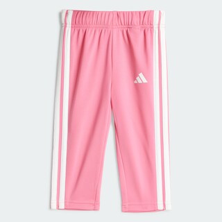 Foto 6 | Foto 6 | Conjunto Deportivo Seasonal Essentials Tiberio 3 Franjas Tricot Kids Adidas Rosa Niños
