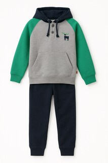 Foto 1 | Foto 1 | Conjunto Para Niño Chicos Olé 3222 Verde Cómodo 2 Piezas