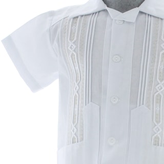 Foto 4 | Foto 4 | Conjunto Guayabera Para Niño Chicos Olé 3967 Blanco
