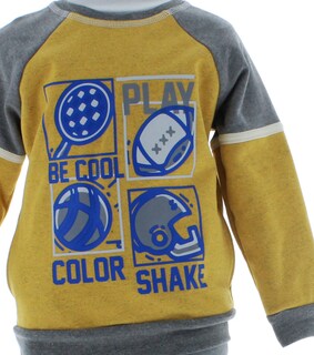 Foto 4 | Foto 4 | Conjunto Para Niño Chicos Olé 2738 Amarillo Cómodo 2 Piezas