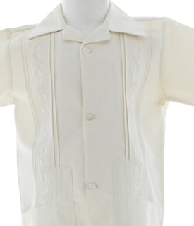Foto 4 | Foto 4 | Conjunto Para Niño Chicos Olé 2863 Beige Guayabera 2 Piezas
