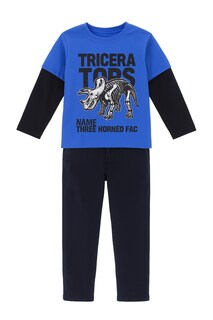 Foto 1 | Foto 1 | Conjunto Para Niño Chicos Olé 3329 Azul Cómodo