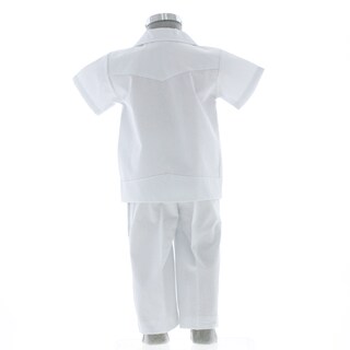 Foto 4 | Foto 4 | Conjunto Para Niño Chicos Olé 3968 Guayabera 3 Piezas Short Guayabera Boina