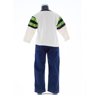 Foto 5 | Foto 5 | Conjunto Para Niño Chicos Olé 3653 Verde Cómodo 3 Piezas