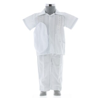 Foto 1 | Foto 1 | Conjunto Para Niño Chicos Olé 3968 Guayabera 3 Piezas Short Guayabera Boina